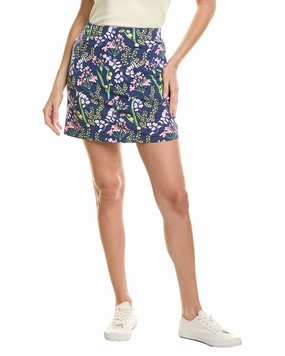 J.McLaughlin Briana Catalina Cloth Skort Flat Lay Collar