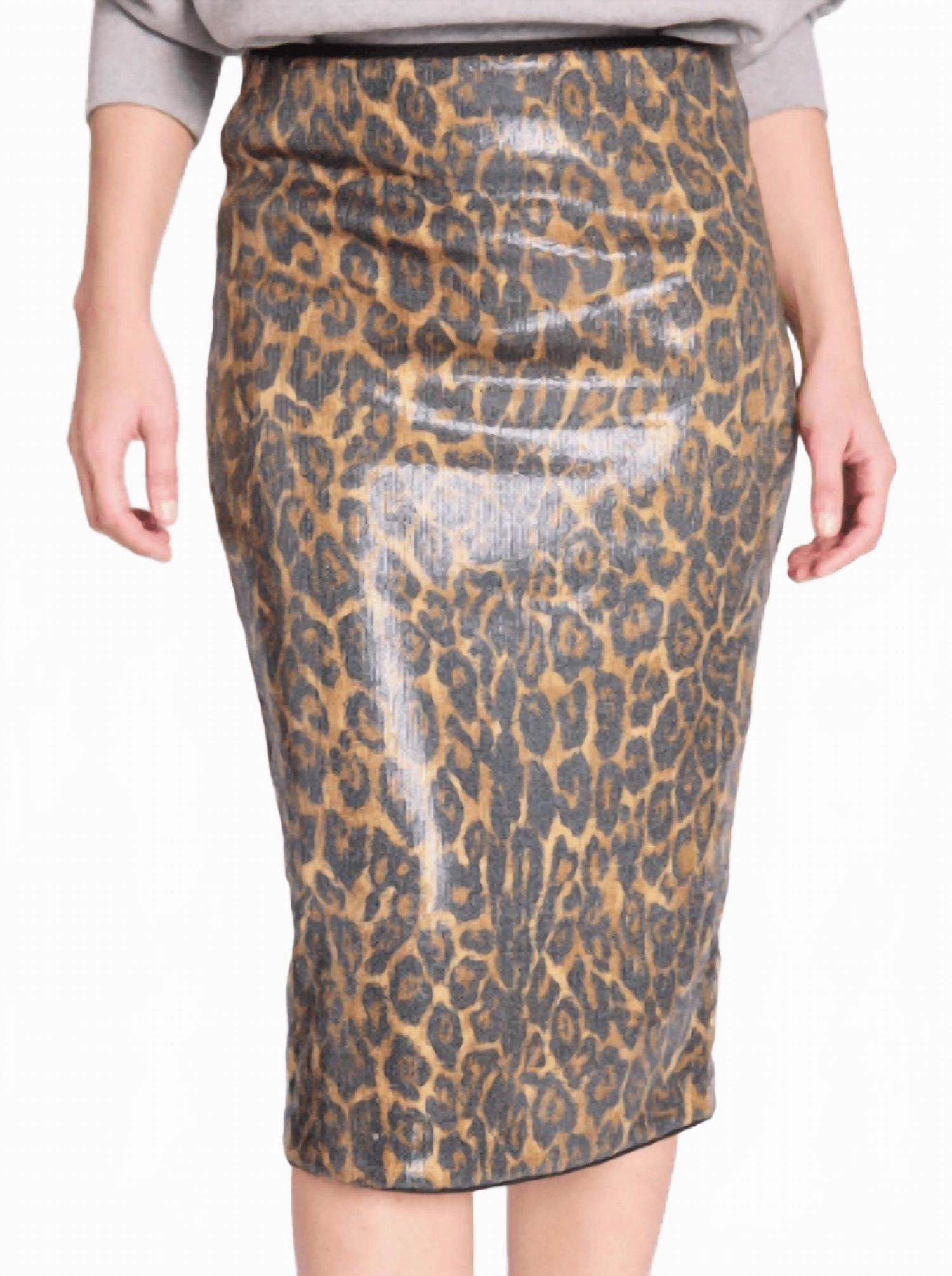 Jamyla Midi Skirt In Leopard Light Comfort Summer Picnic