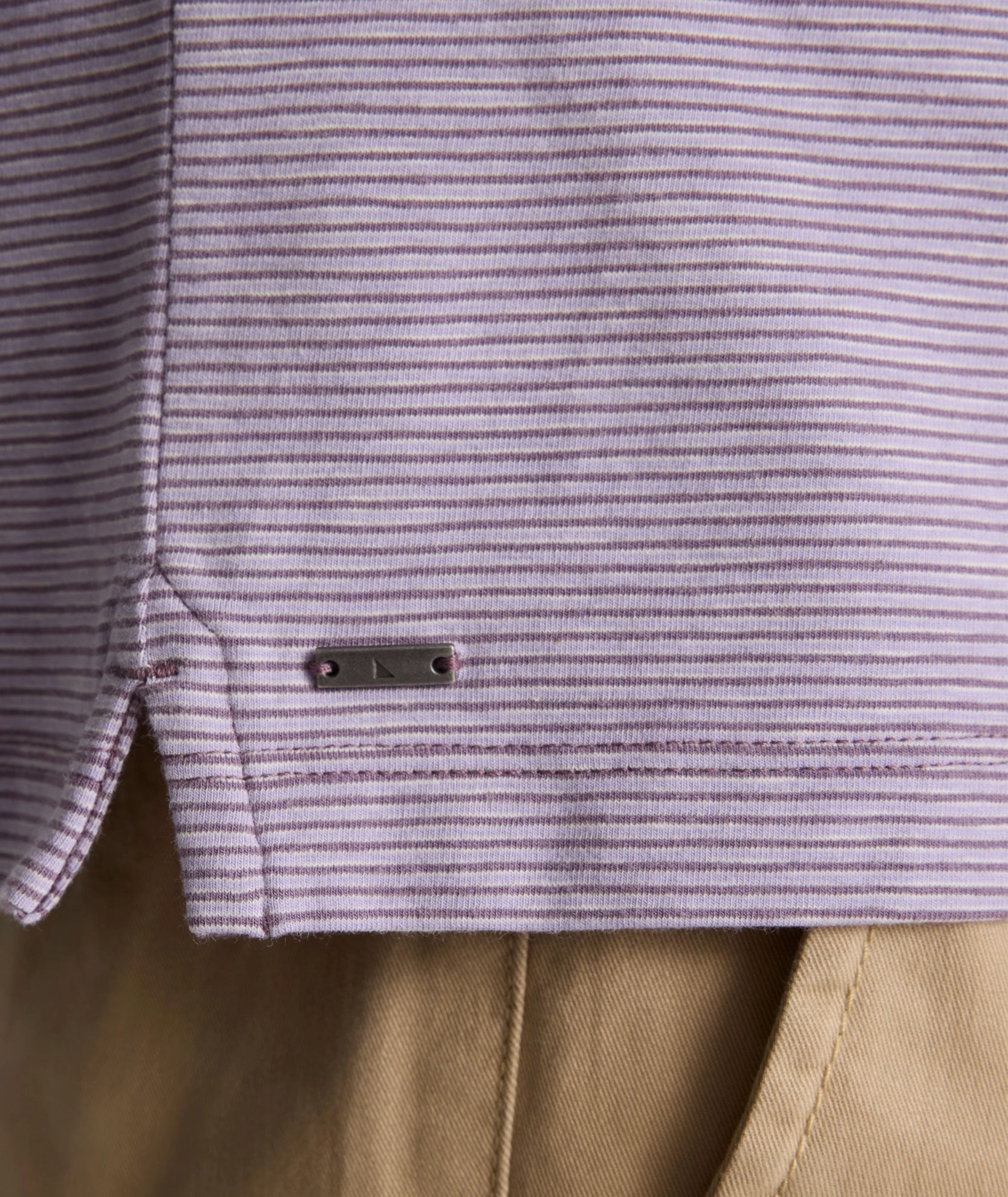Athletic Cut Thermoregulating Lining Jersey Slub Long-Sleeve Polo