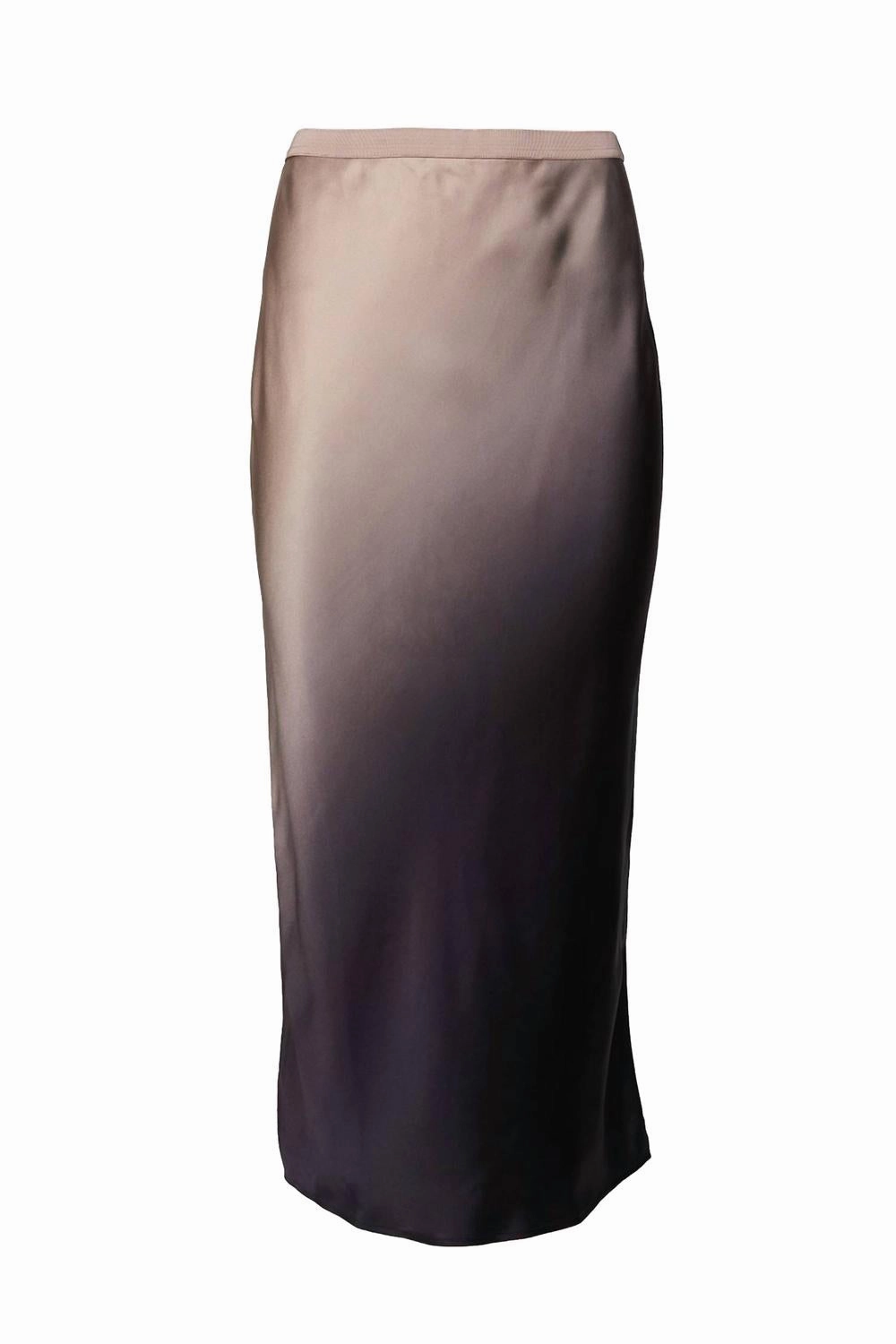 Easy Care Jessica Skirt In Navy Ombr
