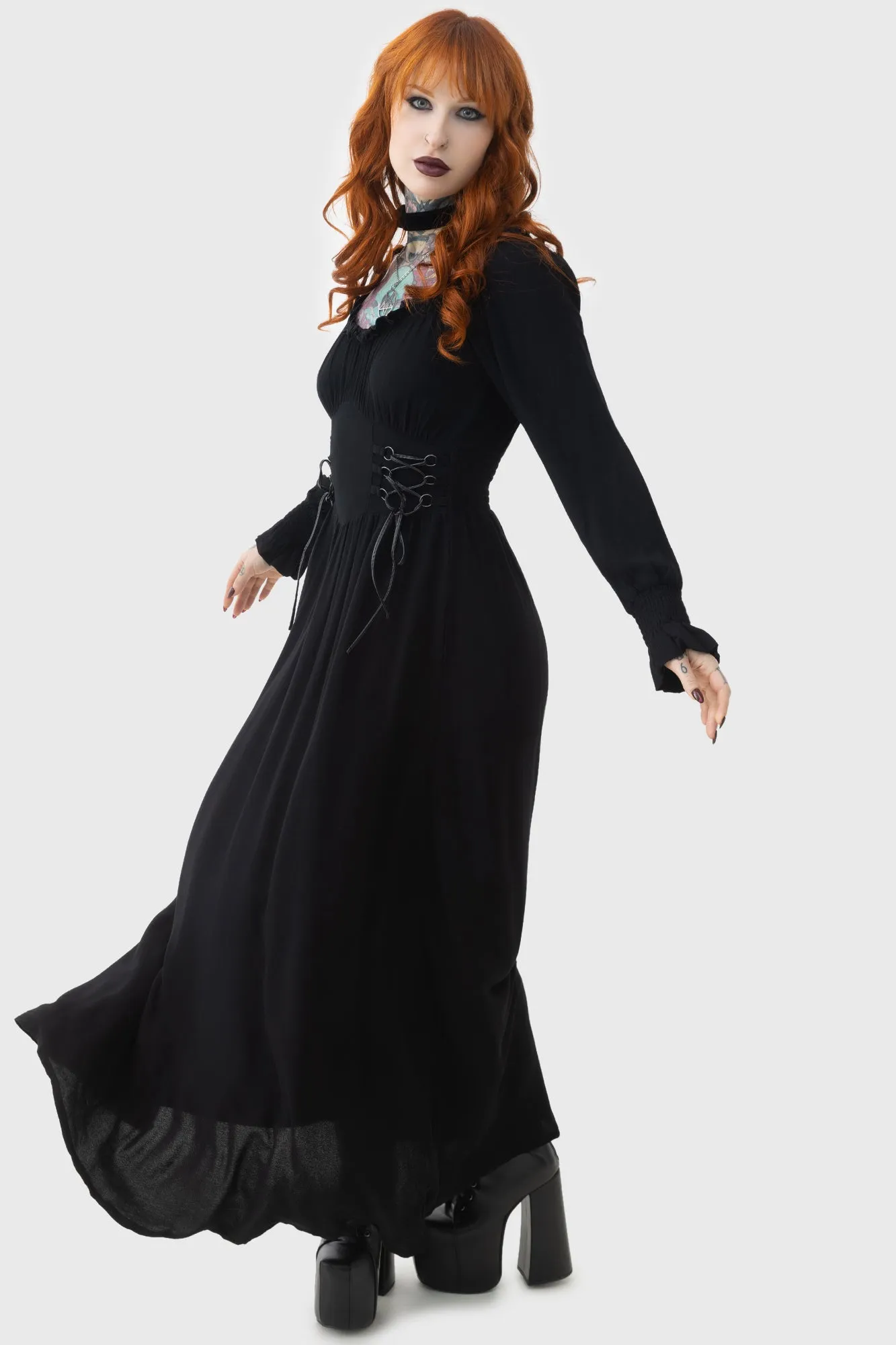 Jocasta Maxi Dress Quick Elegance Natural Light