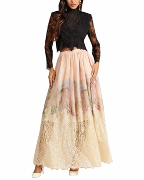 Light Moodboard Matching Belt Kaimilan Top & Skirt Set