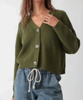 Katie Sweater In Olive Quick Wear Perfect Wear