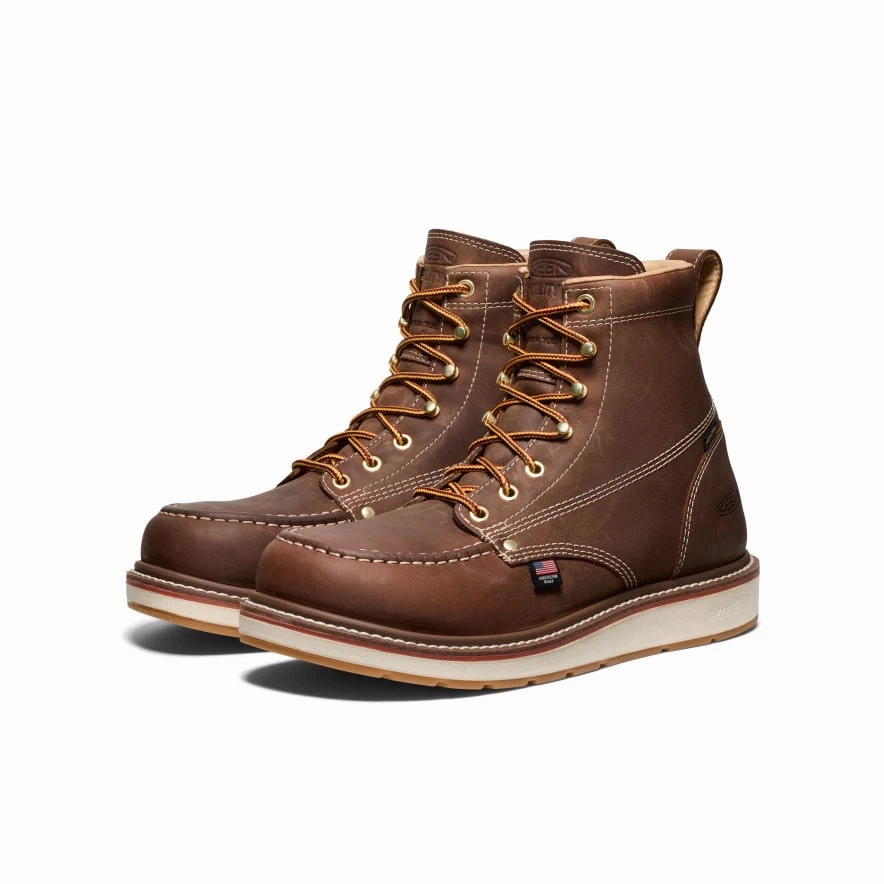 Keen Liberty Waterproof Boot (Composite Toe) Breathable Uppers Desert Wear