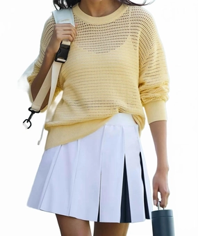 Kershaw Sweat In Soft Sunlight High Neckline Winter Ready