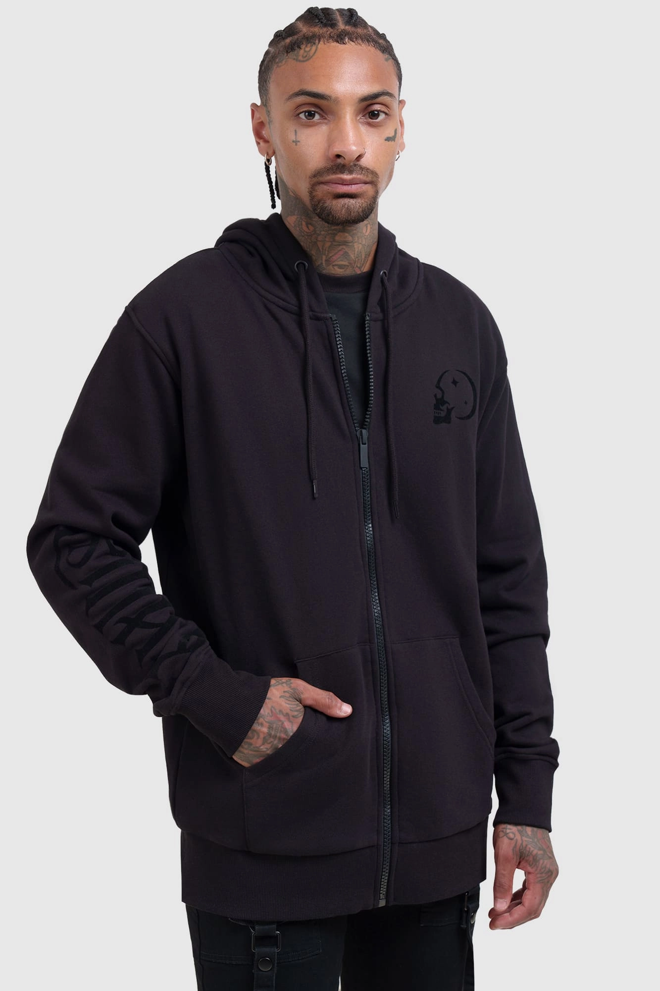 Urban Night Kihilist Oversized Hoodie Friction Resistant