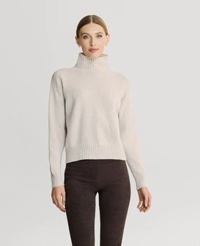 Kinalba Lambswool High-Neck Sweater Perfect Layer