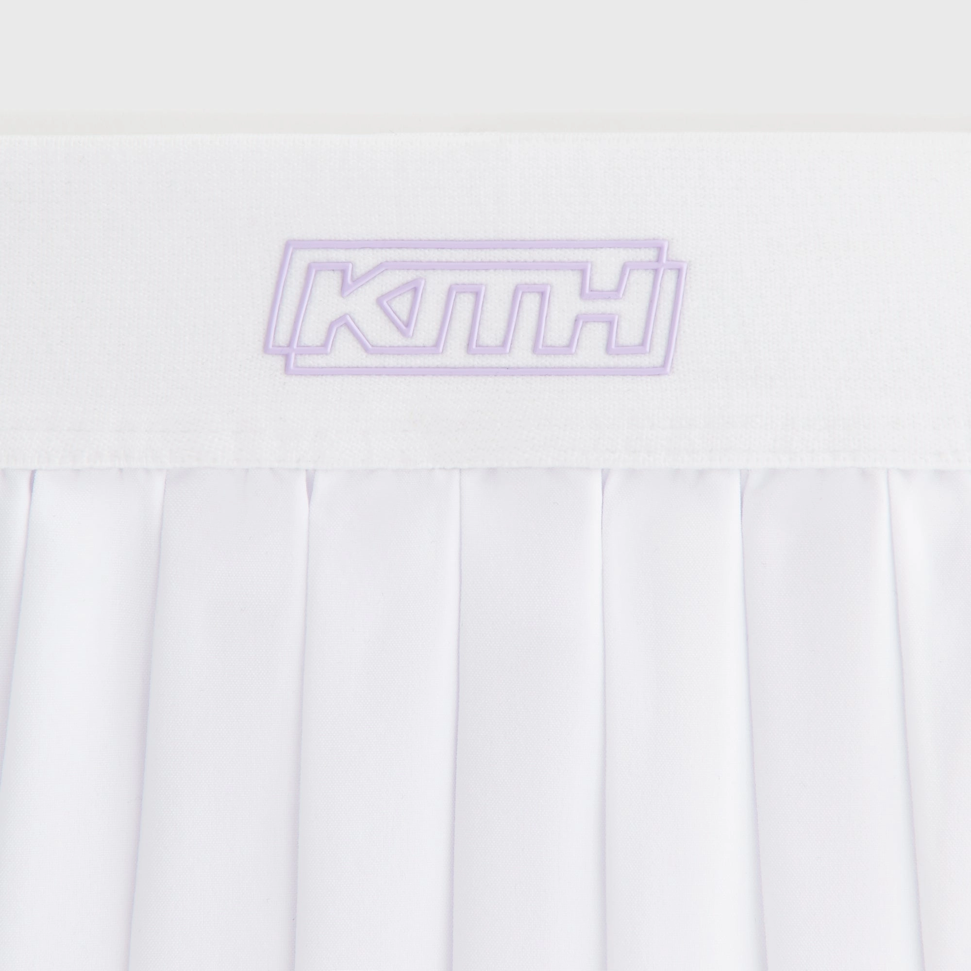 Kith Kids Amaya Active Pleated Tennis Skort - White Opaque Lining