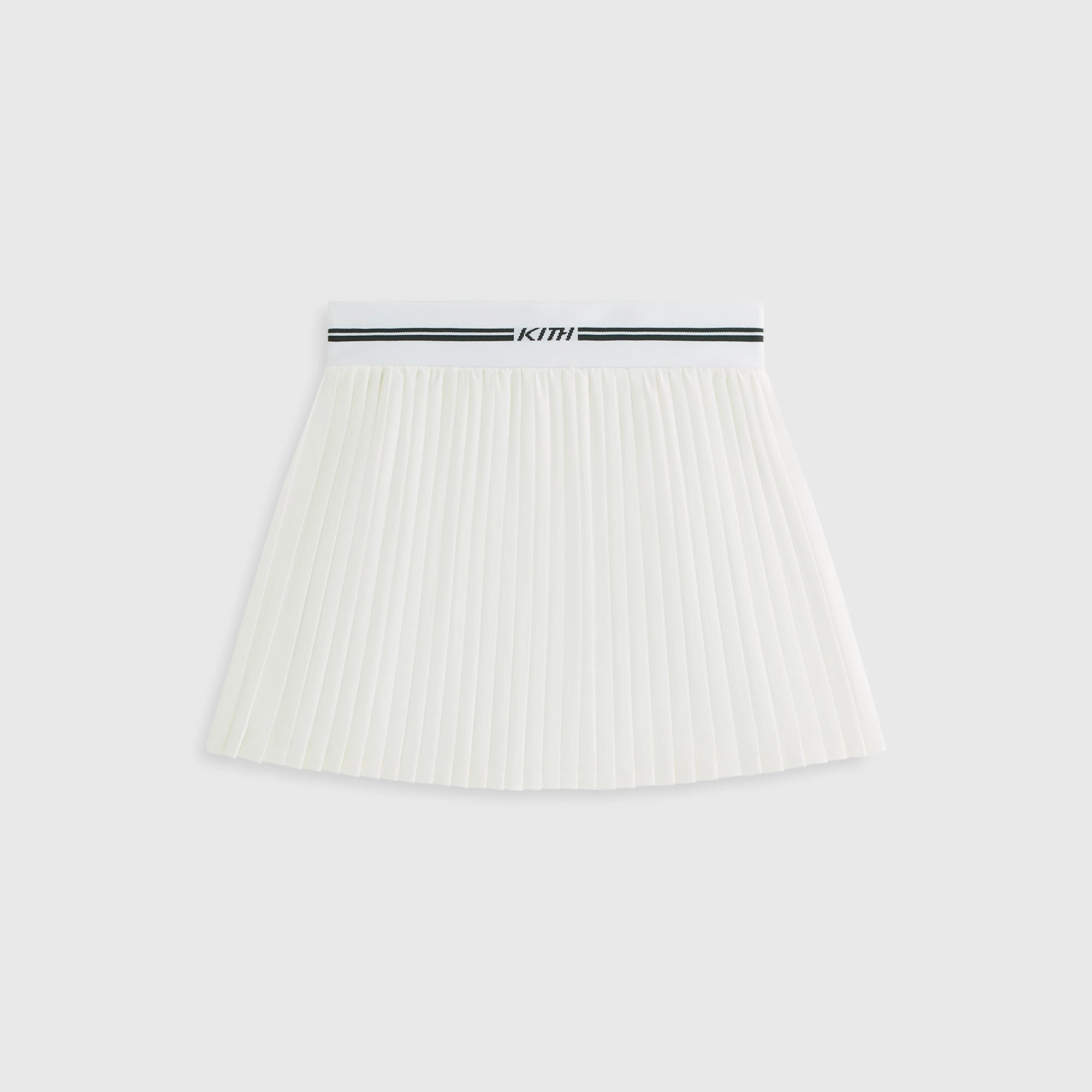 Kith Women Amaya II Pleated Skirt - White lace accents Earth Tones