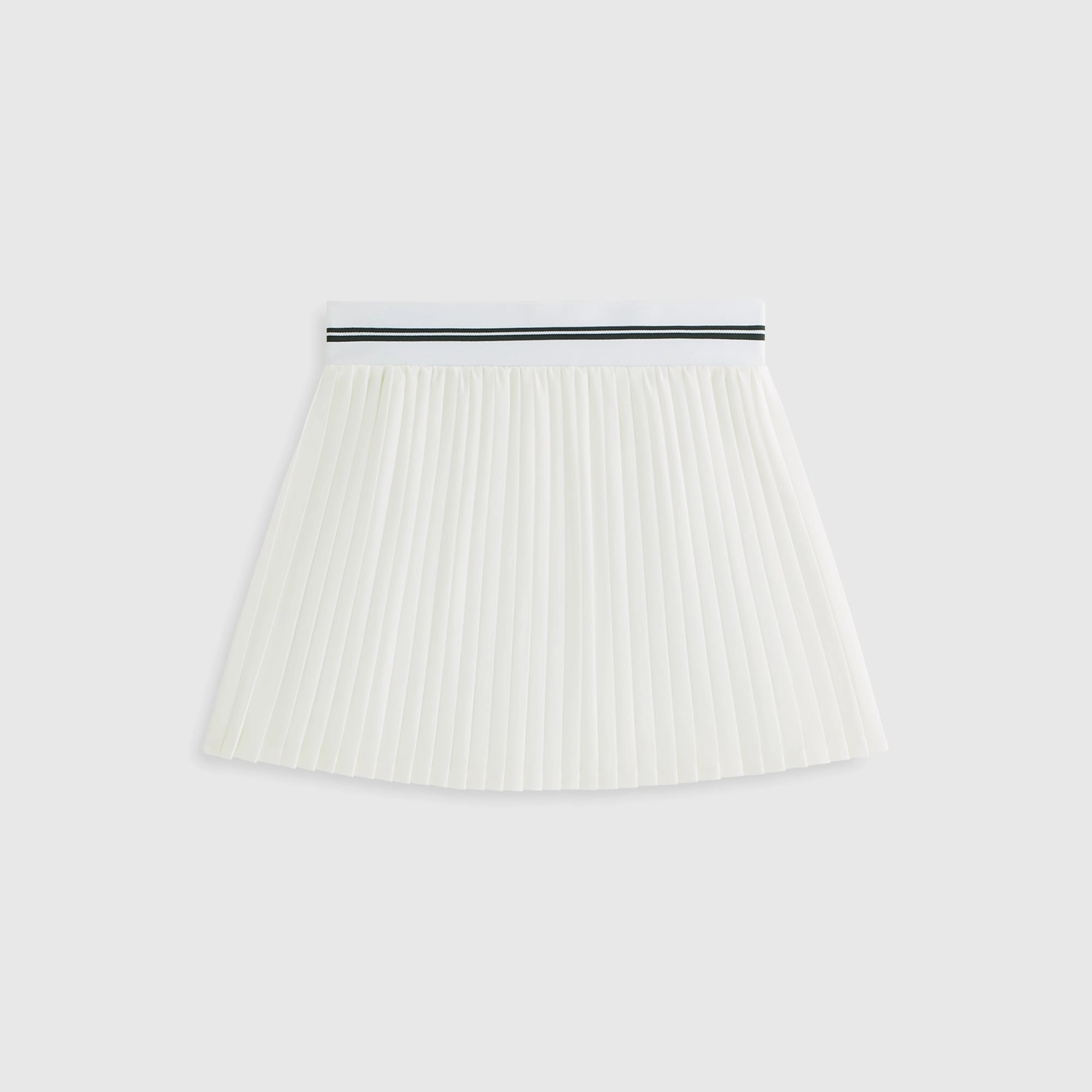 Kith Women Amaya II Pleated Skirt - White Pastel tone