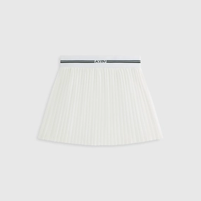 Kith Women Amaya II Pleated Skirt - White Ethically Made Design innovation