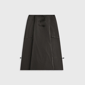 Kith Women Kyo Utility Maxi Skirt - Black High Street Fashion Tagless label