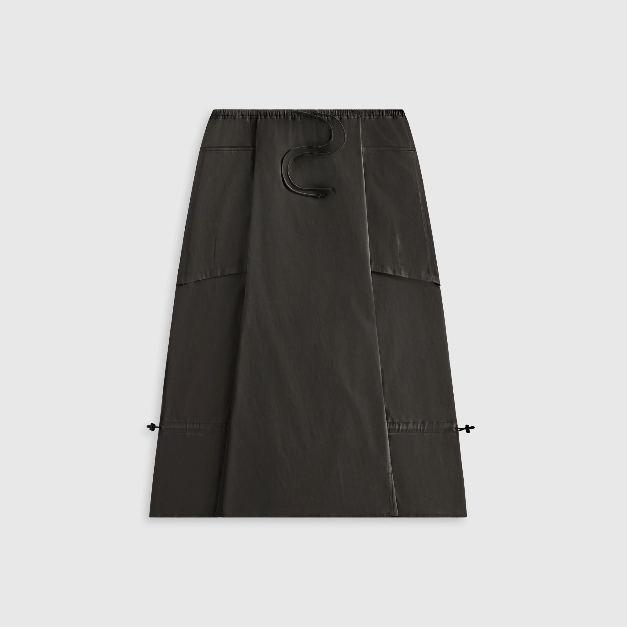 Kith Women Kyo Utility Maxi Skirt - Black High Street Fashion Tagless label