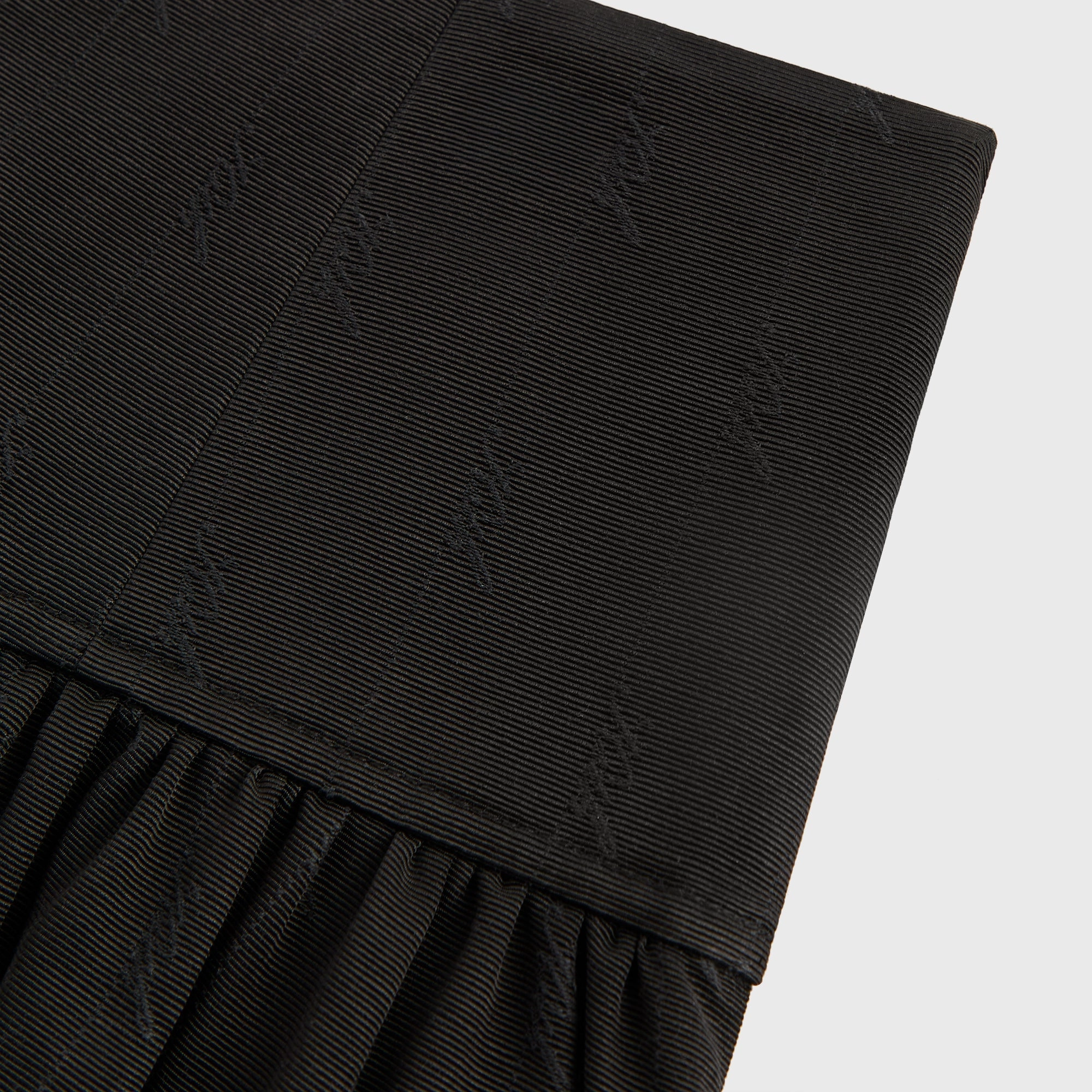 Outfit Lookbook Runway Ready Kith Women Riko Script Faille Mini Skirt - Black