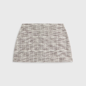 Media Feature Trendy Style Kith Women Tweed Sven Skort - Kindling