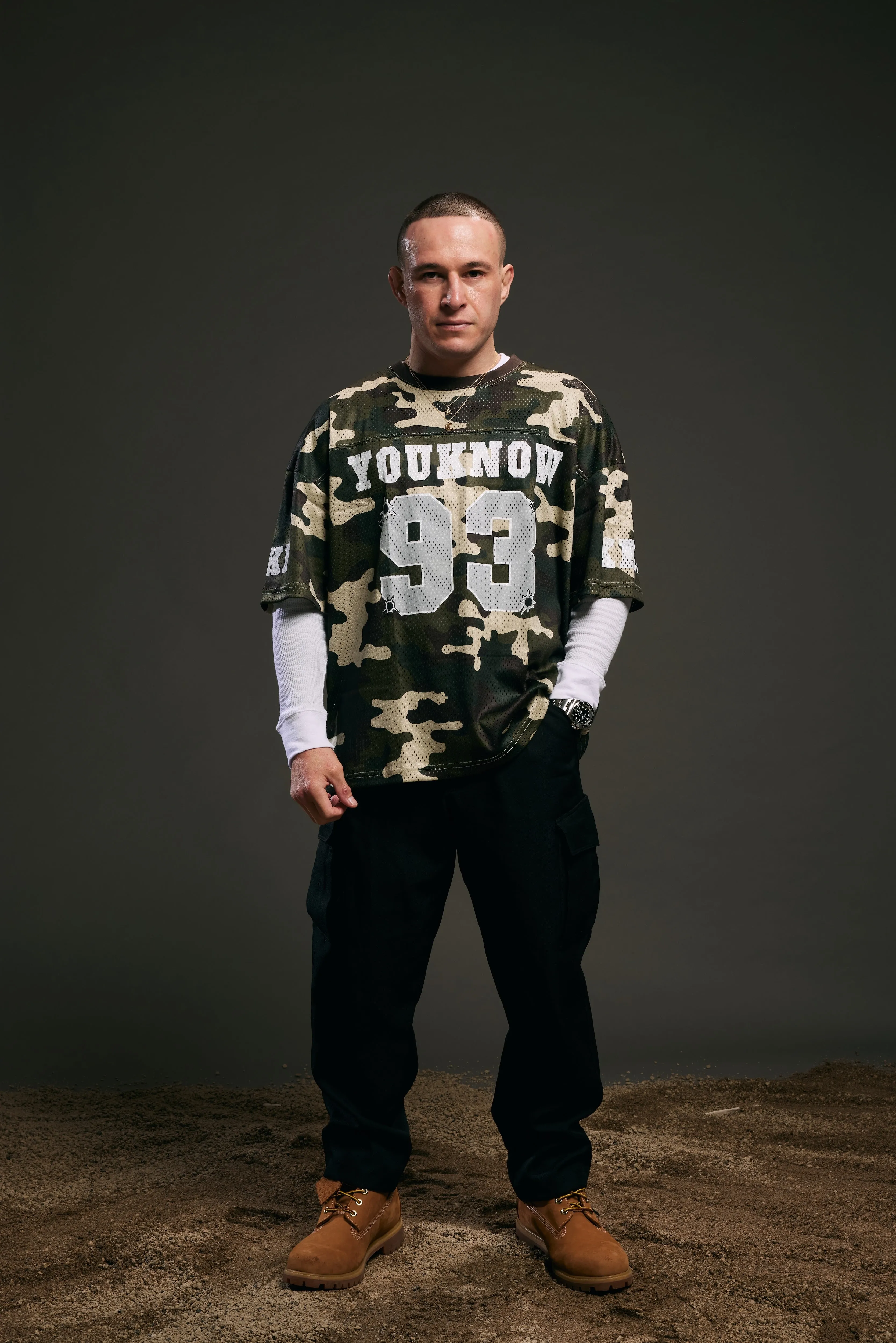 Comfy Fit Layer KKF Mesh Jersey | Camo