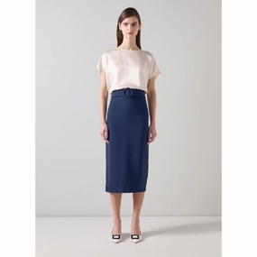 Klaudia Skirts Fashion Week Ready Twist Front