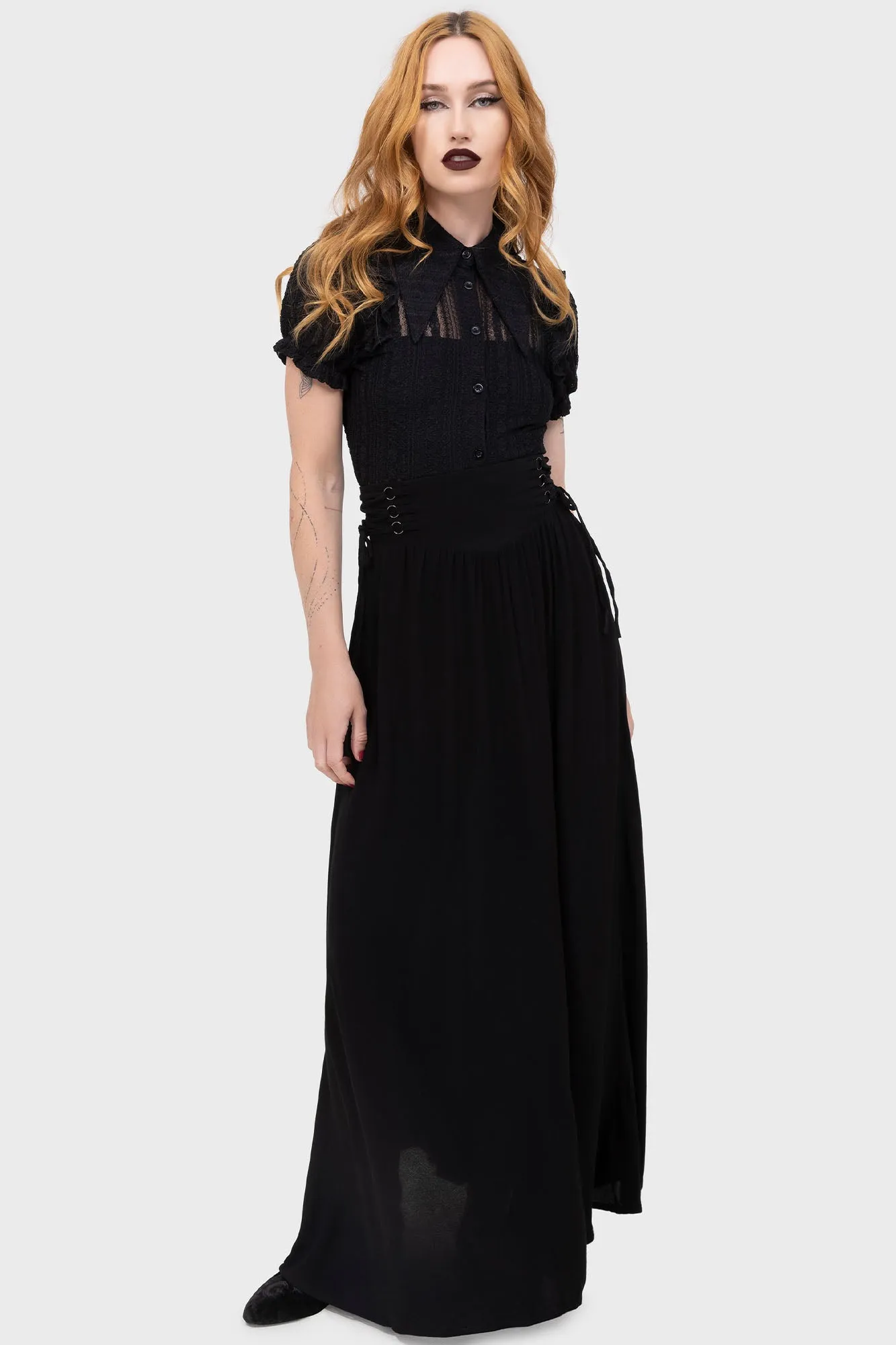 Jocasta Maxi Skirt Luxury Finish