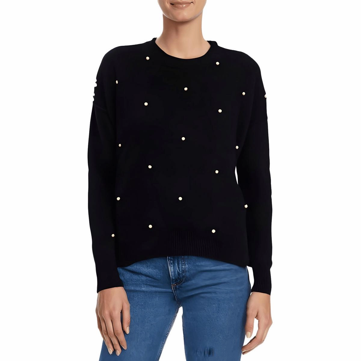 Chilly Weather Womens Knit Crewneck Sweater