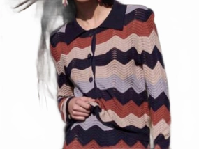 Luxe Wear Cozy Fashion Deliah Sweater In Multi