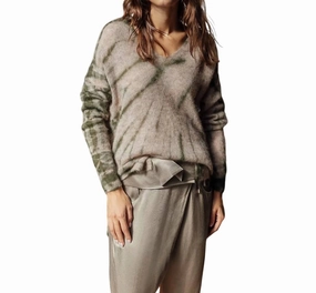 Cozy Apparel Comfort Knit Piece Knitted Sweater Torvi In Ivory
