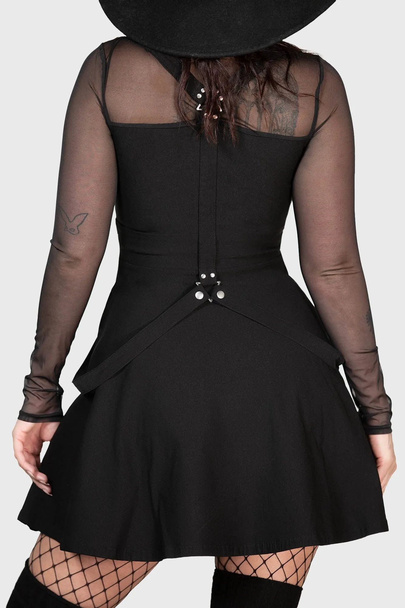 Krypt Keeper Mini Dress Modest Light