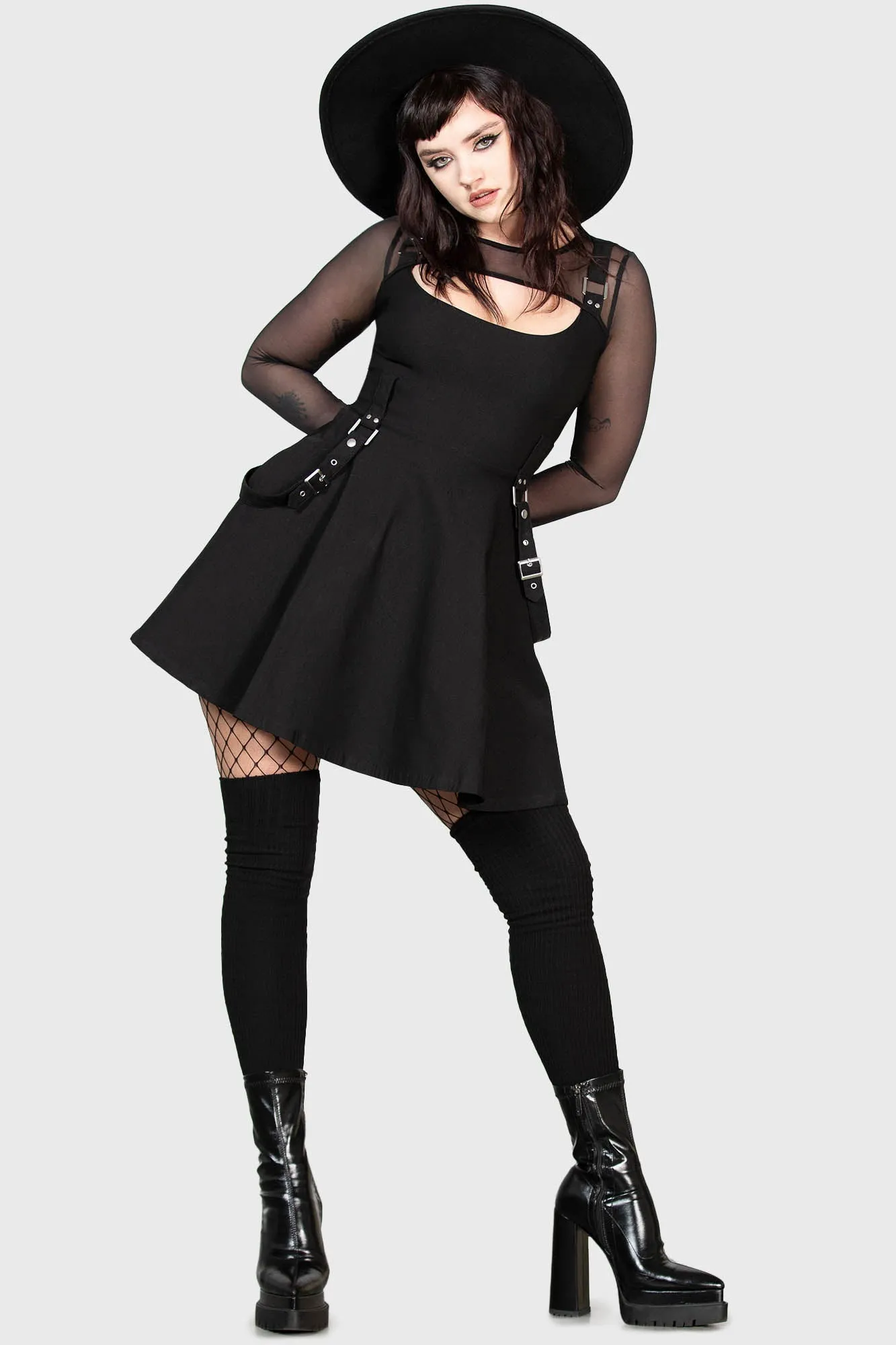 Gentle Flow Tailored Piece Krypt Keeper Mini Dress