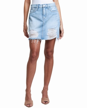 L'AGENCE Jolene Mini Skirt Soft Palette Biodegradable Fabric