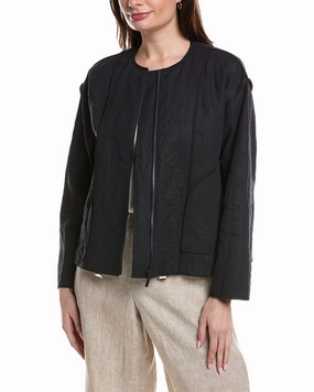 Lafayette 148 New York Inside Out Seam Linen Sweater Street Style