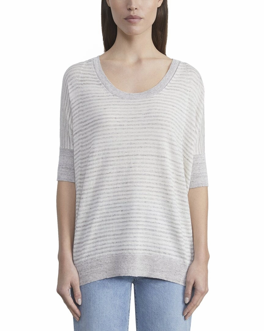 Quick Knit Lightweight Layer Lafayette 148 New York Oversized Scoop Neck Sweater