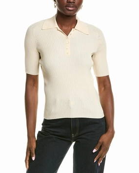 Lafayette 148 New York Polo Silk-Blend Sweater Seasonal Layering Perfectly Cozy