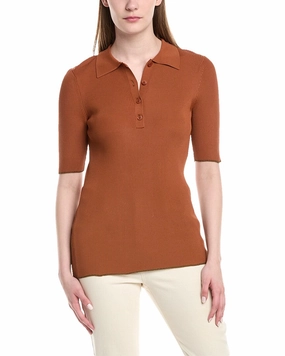 Knitwear Essential Lafayette 148 New York Polo Sweater