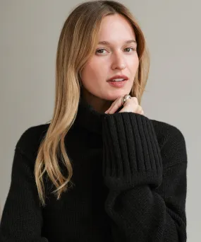 Cashmere Jet Turtleneck Classic Casual