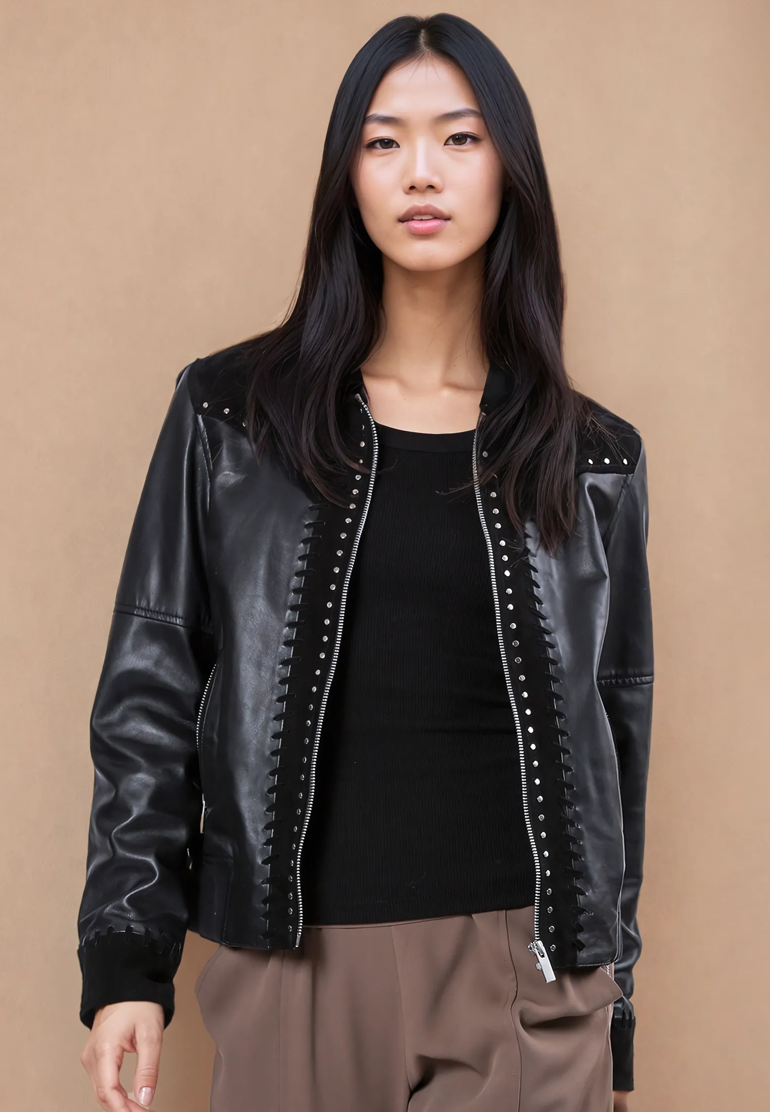 NOVA BLACK JACKET VentilatedBackPanel