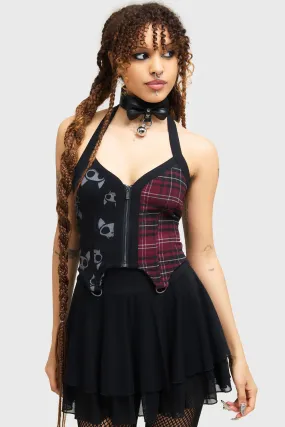 The Vampurr Halter Top anti static Cozy and Soft