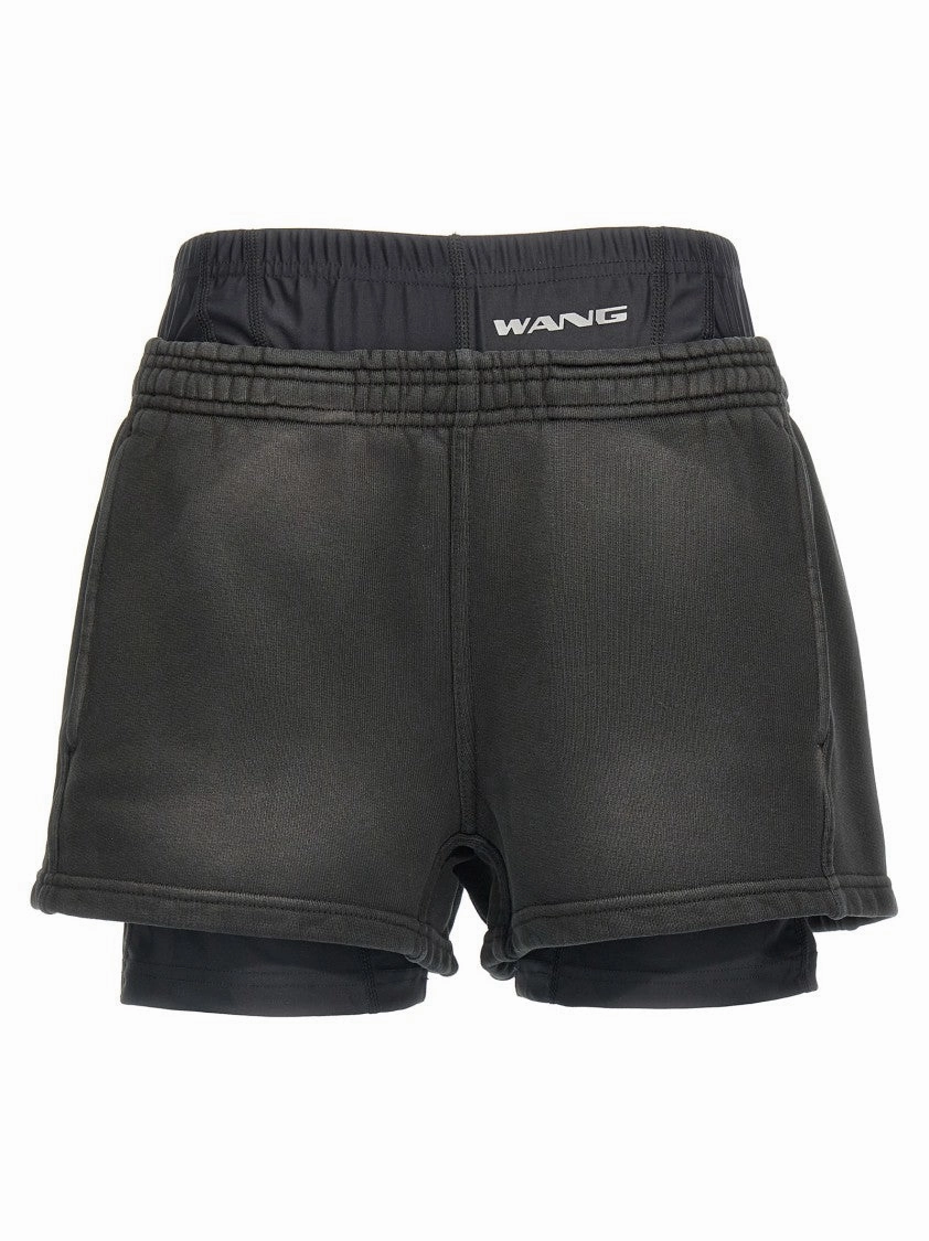 Layered Cotton Technical Fabric Boxer Shorts activewear option