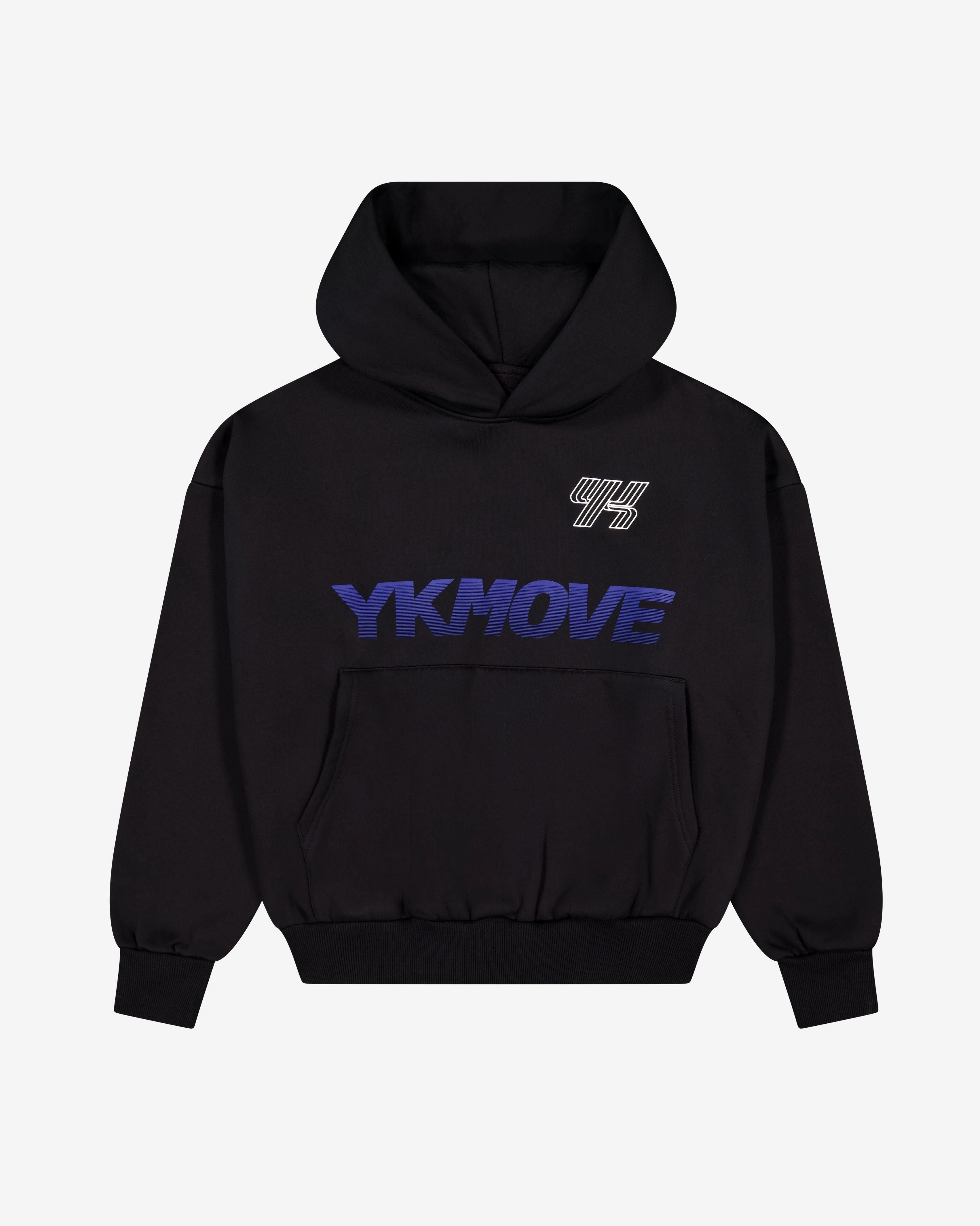 YK Move Activate Hoodie | Black Fringe details