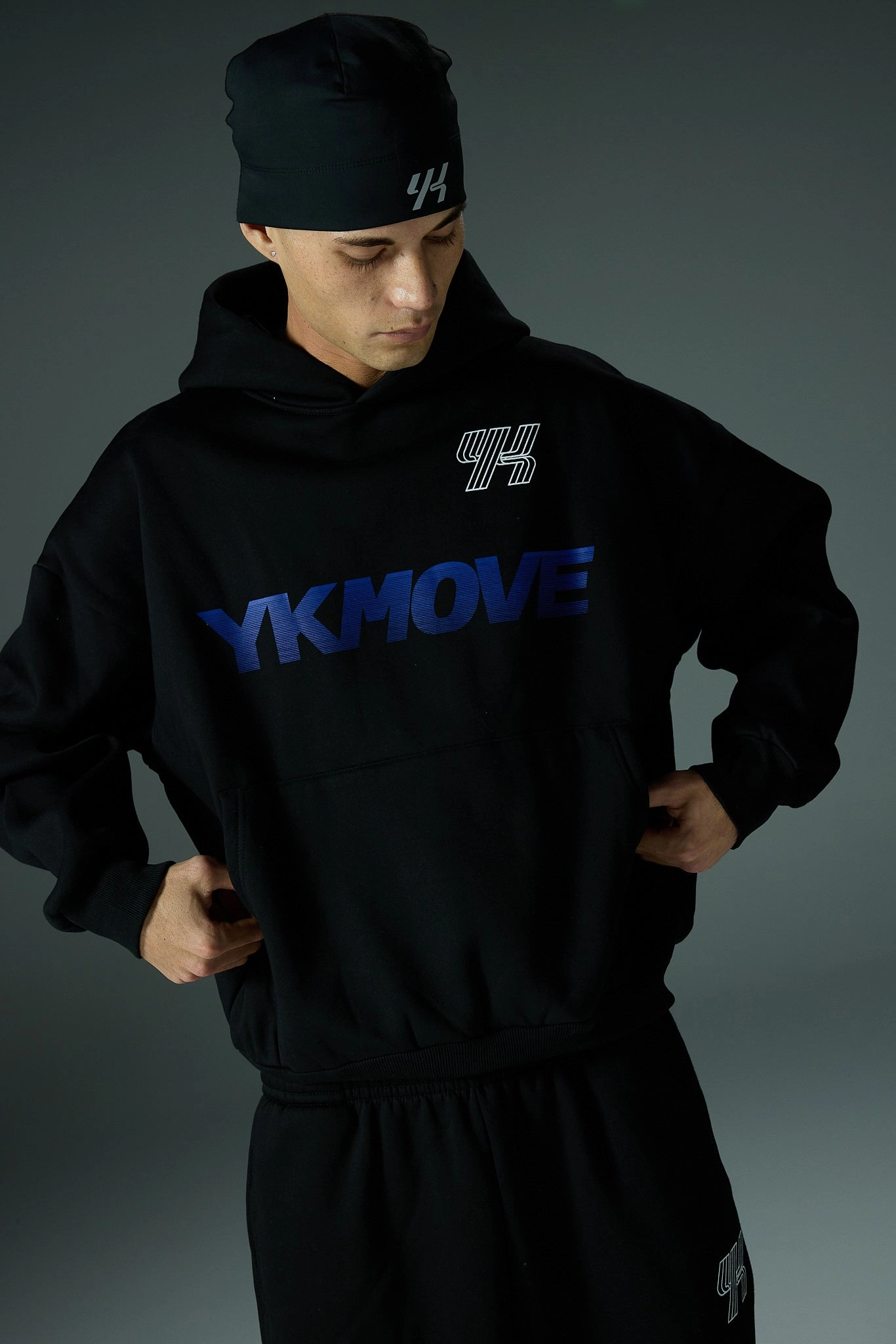 Concert wear School Days YK Move Activate Hoodie | Black