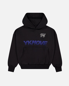 YK Move Activate Hoodie | Black Fringe details