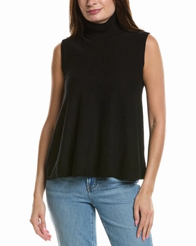 Michael Kors Collection Cashmere Turtleneck Top Essential Warmth