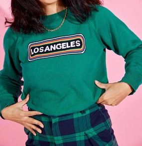 Los Angeles Sweater In Clover Simple Style
