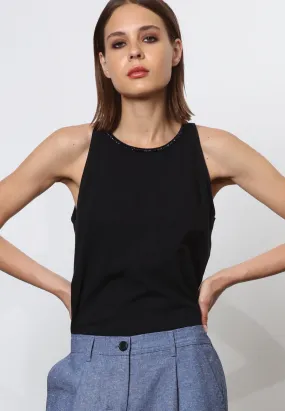 WONDER TOP BLACK Soft and durable