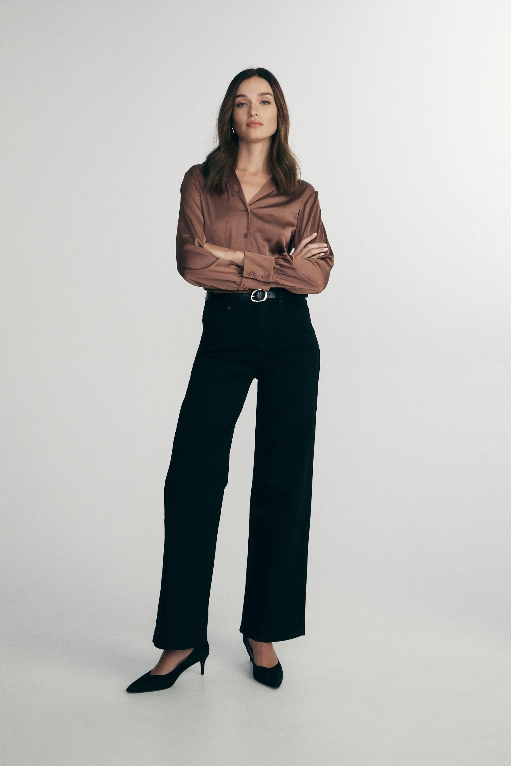 Weekend Getaway Outdoor Adventure Picnic Style High waist straight jeans
