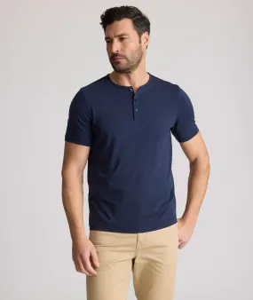 NonIrritatingTags sporty and comfortable EcoSoft? Short-Sleeve Henley