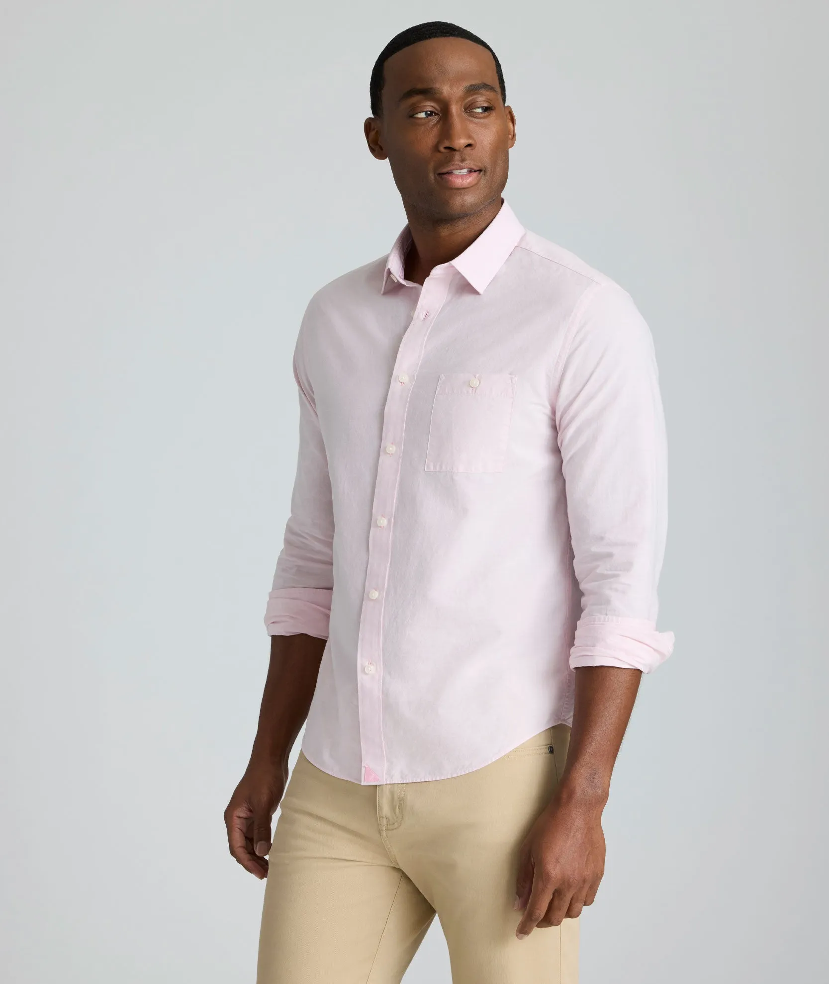 Checkered Look Summerweight Sutherland Shirt