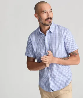 Eye-Catching Pattern Spring Collection Wrinkle-Free Short-Sleeve Dante Shirt
