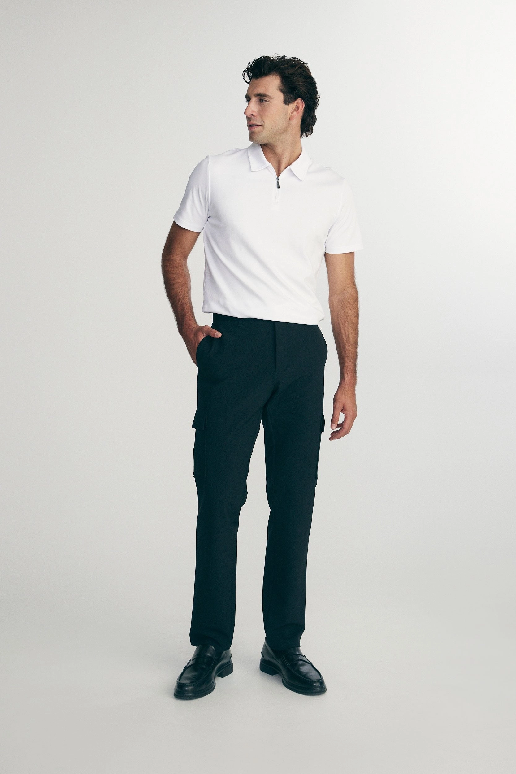 Pima cotton short sleeves polo Luxe Wear Easy Layer