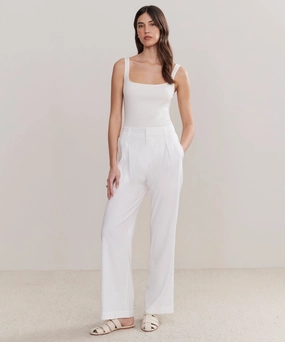 Layer Friendly Wrinkle Free Fabric Riley Trouser