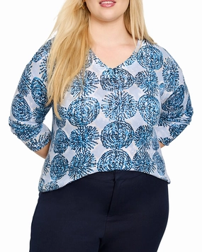 Light Knitwear NIC ZOE Plus Sand Dollar Supersoft Sweater
