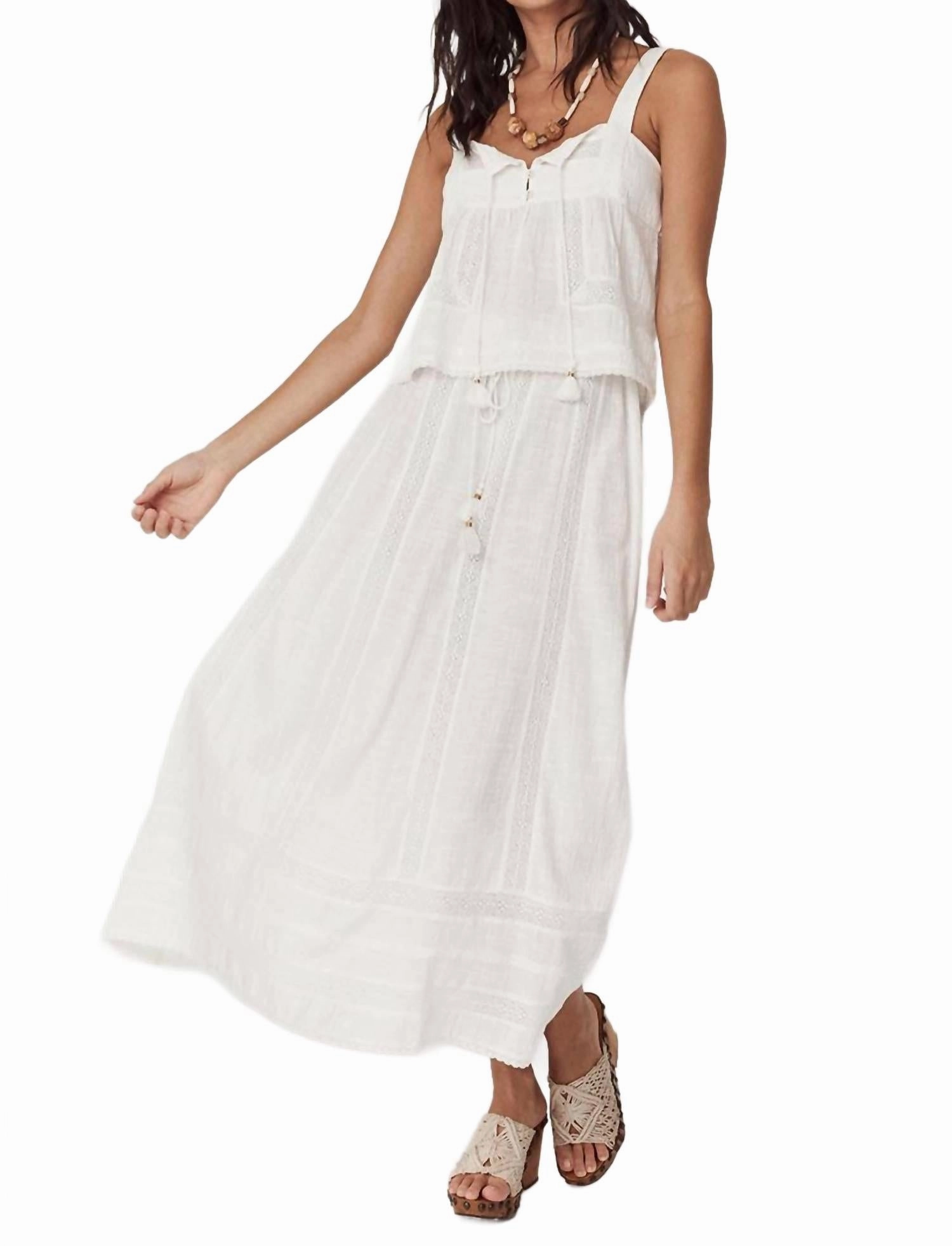 Serendipity Lace Skirt In Jasmine Heritage Craft Fade Resistant Cloth